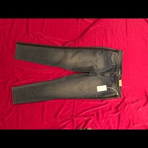 Dark denim jeans